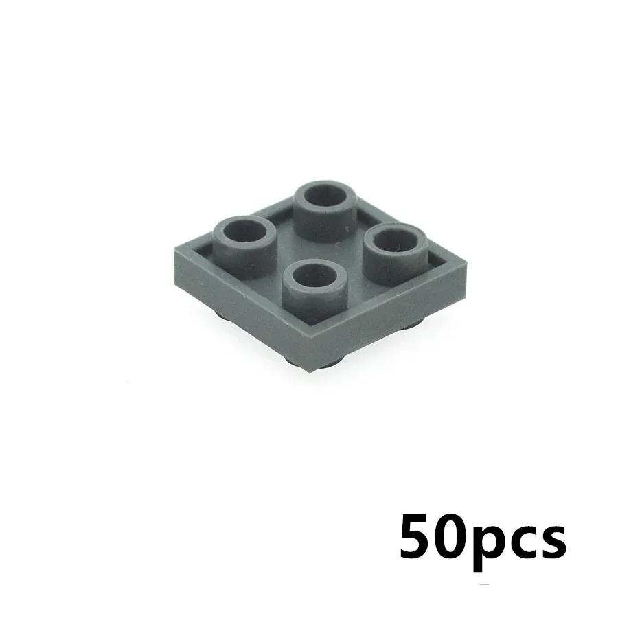 MOC Technical Bracket Bricks 1x2 1x1 Inverted Display Holder Building Blocks Compatible 36840