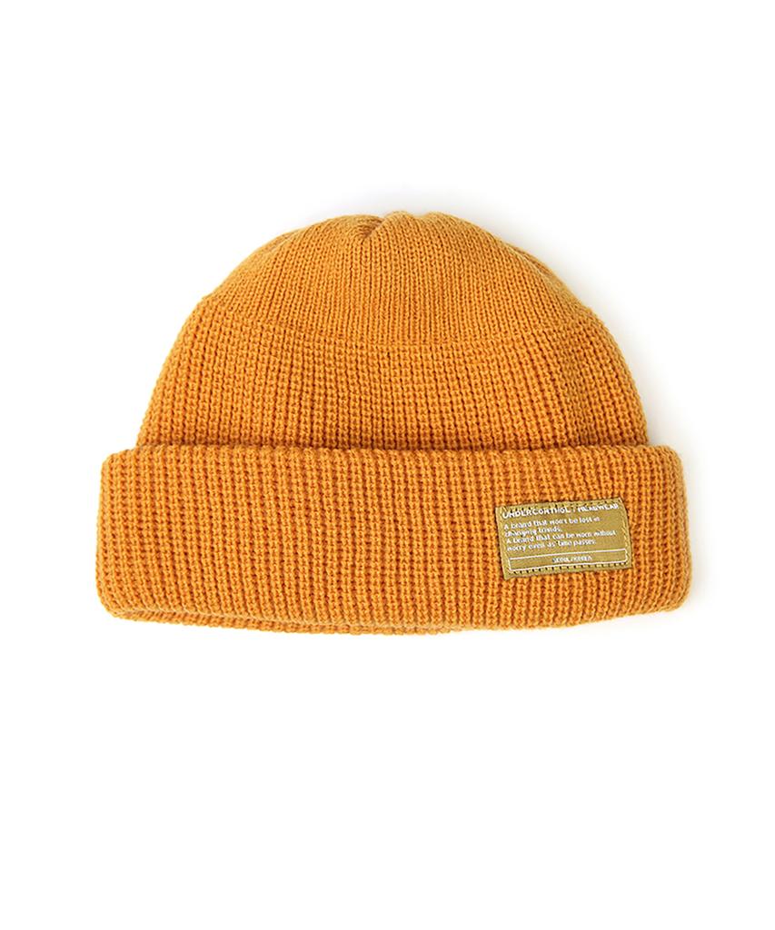 Eondeokeonteulol Winter Short Beanie Beanie / Monk Fit / Mustard