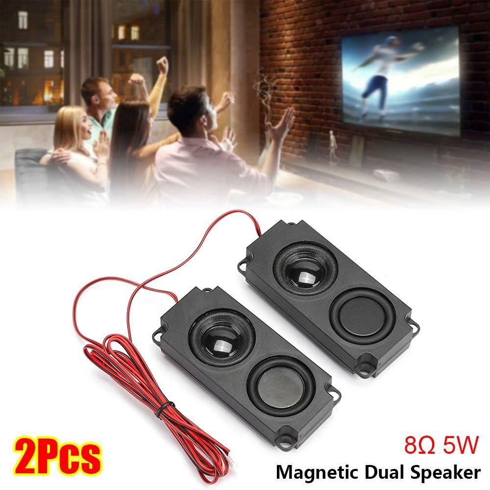 2Pcs 40mm Audio Cavity Speaker  for LED TV Monitor Portable Audio Equipment