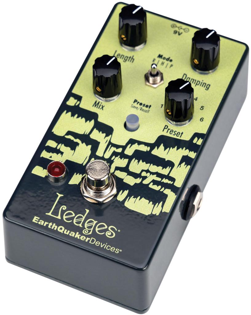 EarthQuaker Devices EQD Ledges Reverb Guitar Effector