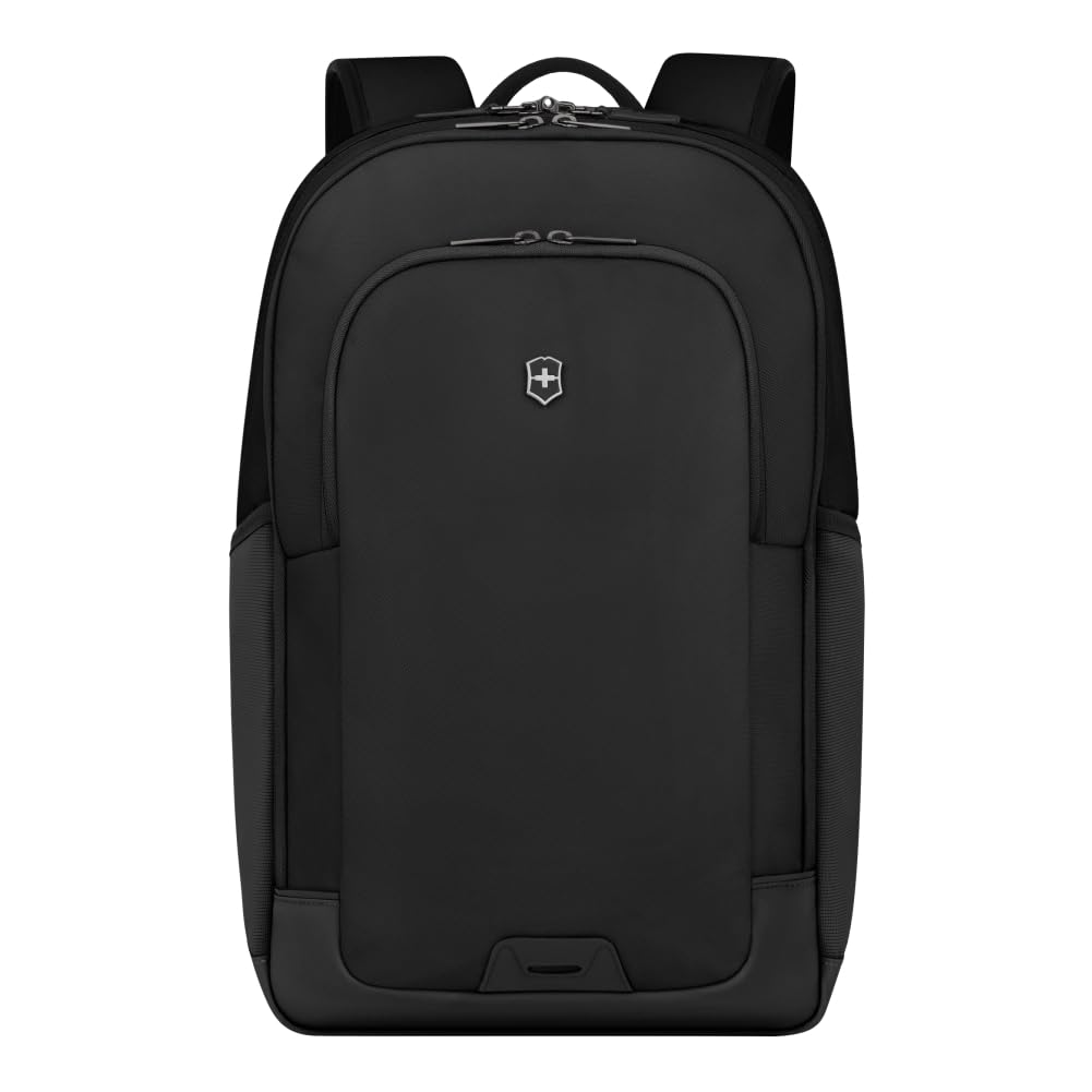 Victorinox Altmont Modern Deluxe 27L Features a Standalone Laptop Sleeve Sound Pocket for Antibacterial Multifunctional Design for Business and Black