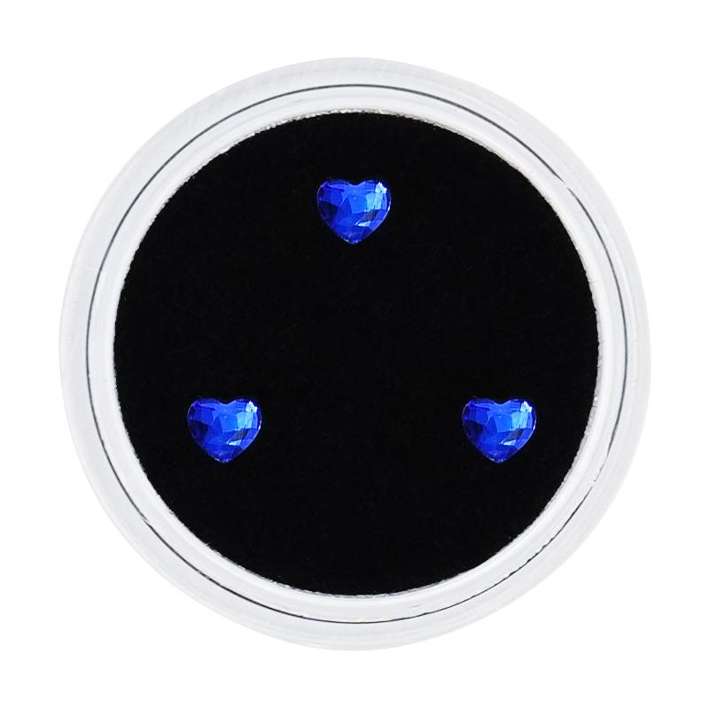 3Pcs/Box Heart Shape Oral Teeth Gems Modern Style Beauty Decoration Free Box Diamond Ornaments Dental Crystal Teeth Jewelry Gem