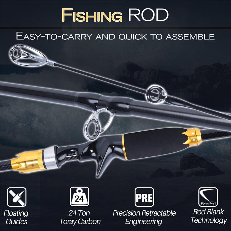 Fishing Rods Baitcasting Fishing Rod  Ultra Light Fishing Pole Freshwater Baitcaster Rod Baitcaster