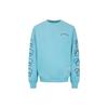 Cartoon Lucky Cat And Daruma Print Fitted Sweatshirt Men Sweatshirt Milk-White Blue 2EAHTM2SW345RXCTMKBU