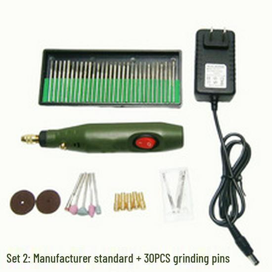 High-Power Multifunctional Handheld Electric Grinder and Polisher for Jade Carving
