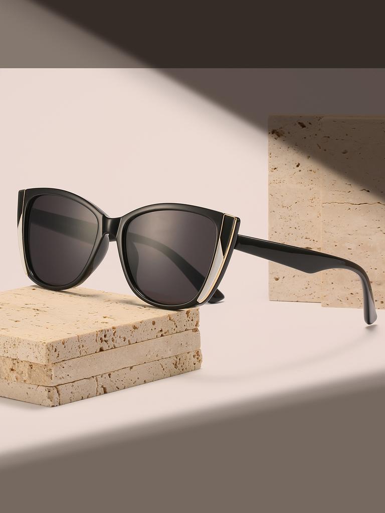 Fashionable Monochromatic Sunglasses High-Quality Simple Design Suitable for Daily Wear Unisex European Style for Men And Women