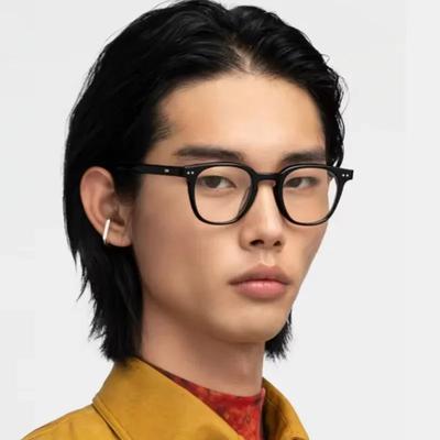 Square Anti Blue Light Glasses Fashion Retro Classic Women Men Computer Gaming Eye Protection Plain Spectacles