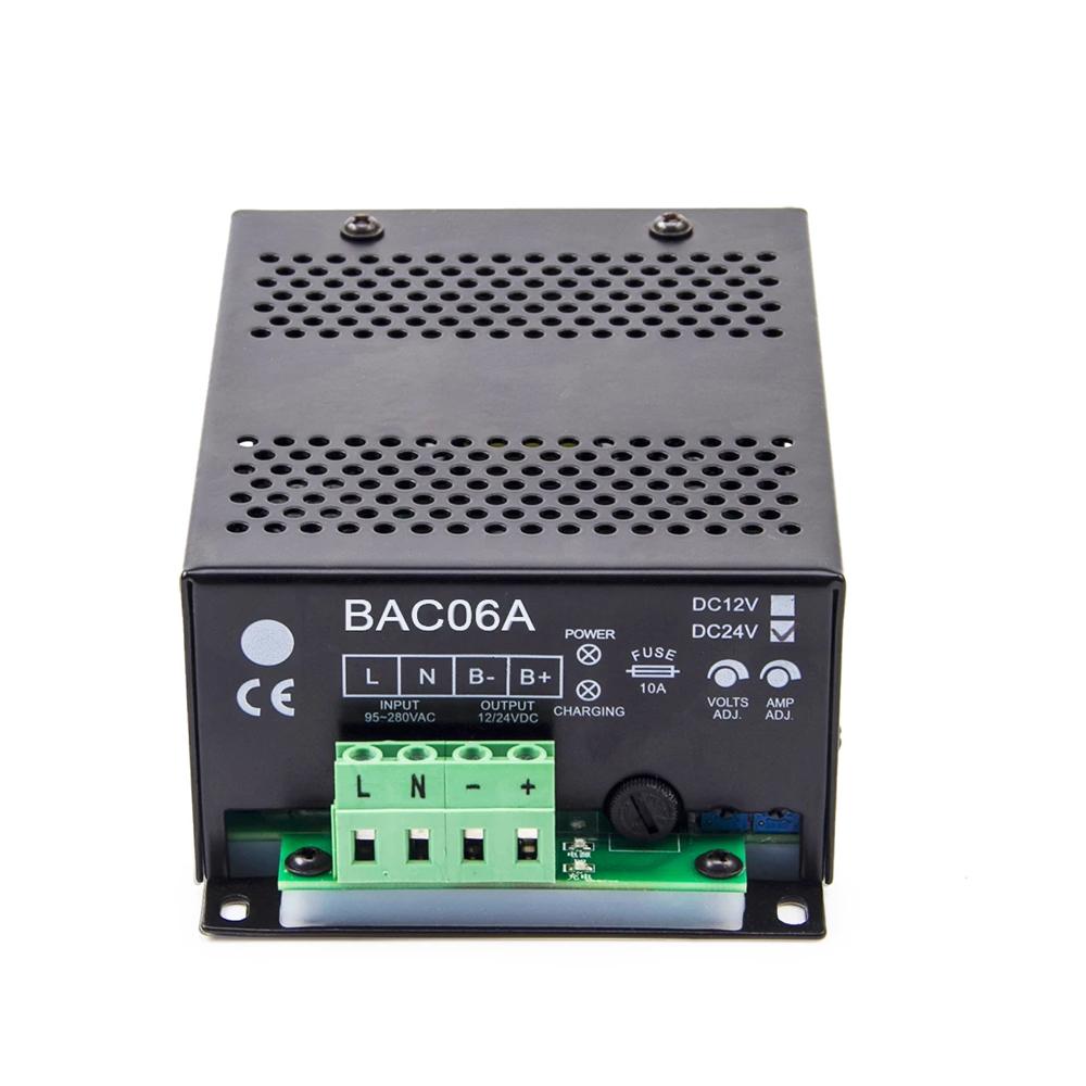

Smart Generation BAC06A 6A 12V/24V Diesel Generator Intelligent Float Battery Charger BAC06A 12 copy