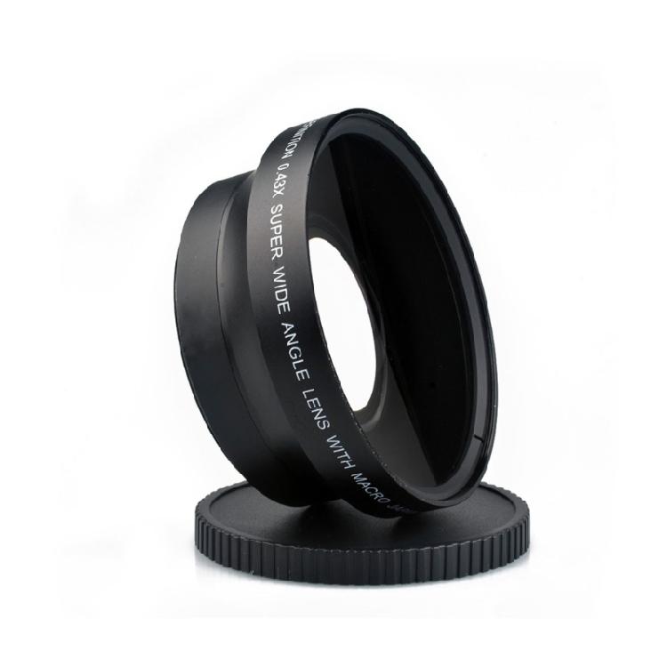Wide Angle Lens with Macro 0.43x 67mm for Insects for Butterfly Flowers Shooting