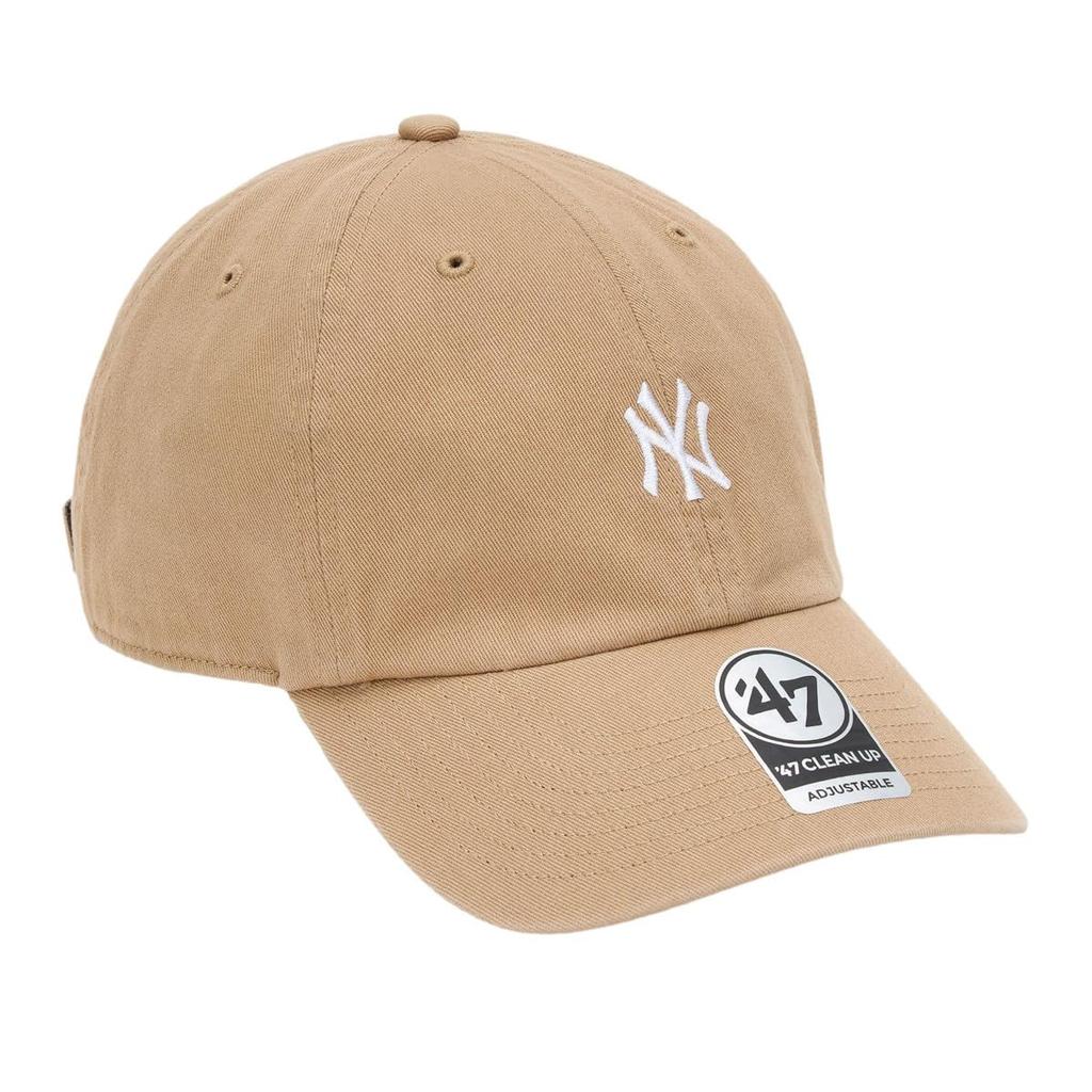 Yankees Cap Base Runner Clean Up Khaki '47 '47