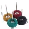 10pcs Buffing Drill Abrasive Brush Nylon Fiber Grinding Head Polishing Wheel  Rotary Tool