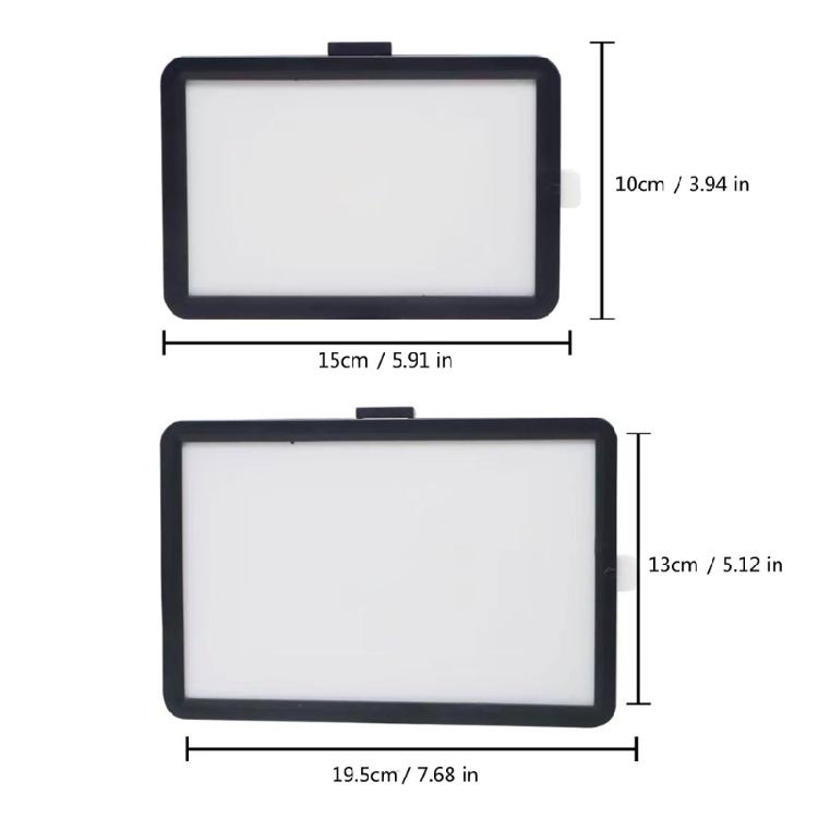 LED-Videoleuchte Dimmbar USB-betrieben Optionaler Stativ und Farbfilter für Fotostudios und Content-Erstellung