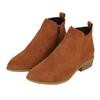 Foreign Trade Large Size Short Boots Women's 2025 Autumn New Pointed Thick Heel Side Zipper and Bare Boots European and American Fashion Women's S