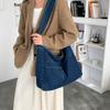 Denim Bag Large Capacity Crossbody Bag Student Class Shoulder Bag