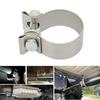  Exhaust Band   Clamps Rustproof Muffler Clamp High Hardness for Downpipe Header Manifold