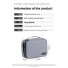 New Portable Digital Storage Bag Essential for Travel, USB Data Cable Charger Storage Bag Multifunctional Organizer for Cables