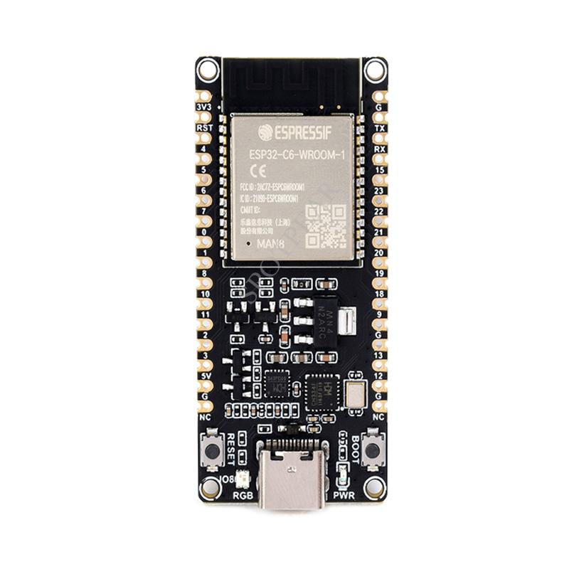 ESP32-C6 Microcontroller WiFi 6 Development Board 160MHz Single-core Processor Supports USB And UART Development Board