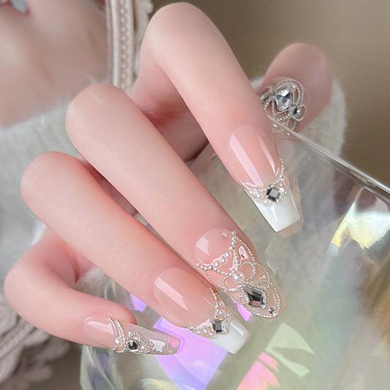 1 Set 6 Grids Nail Art Beads Kit with Storage Box 3D Nail Art Metal Caviar Beads DIY Manicure Design Decoration Balls Charm Nail Accessories