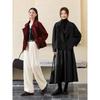 Women's 100% Merino Wool Double-Faced Lapel Coat