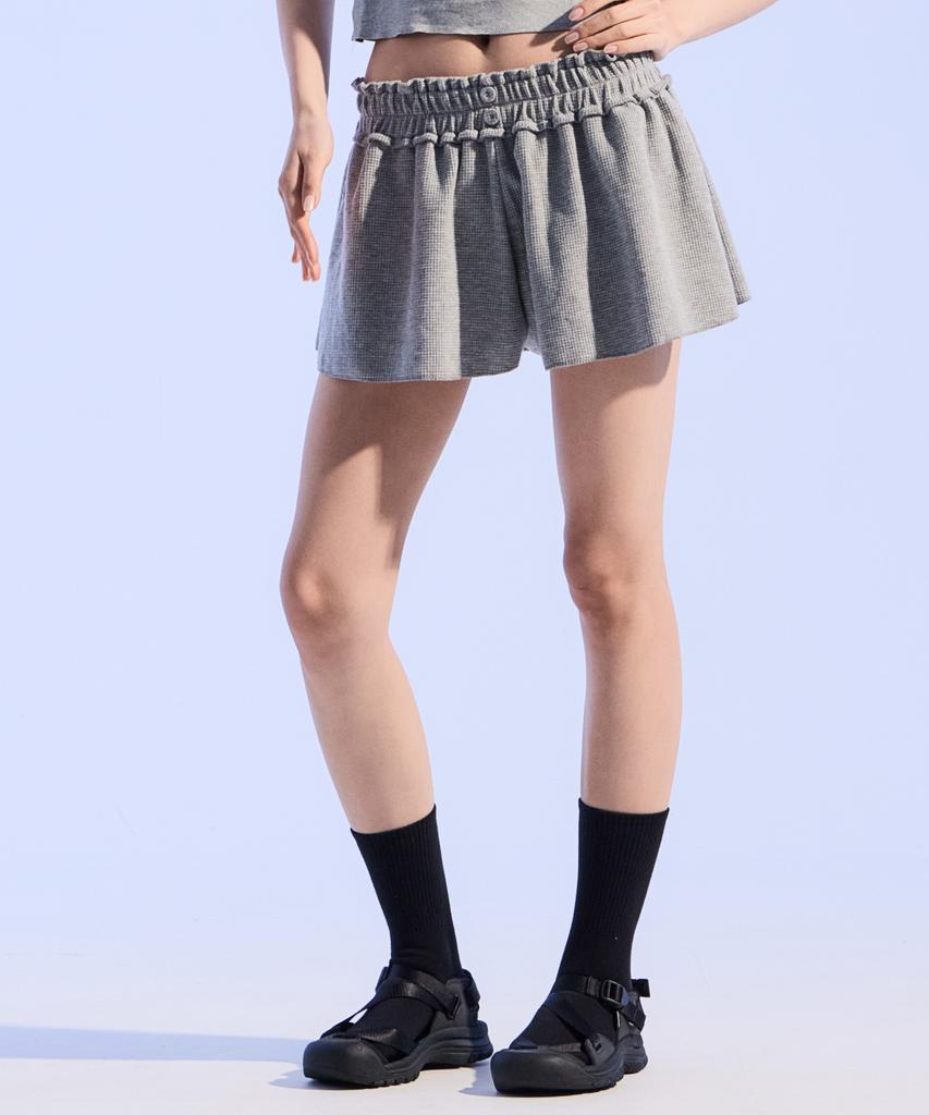 MOAA Waffle Bloom Short (Gray)