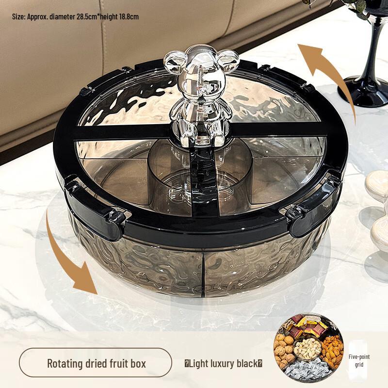 ZISIZ Медведь Разделенная Новогодняя Фруктовая Тарелка