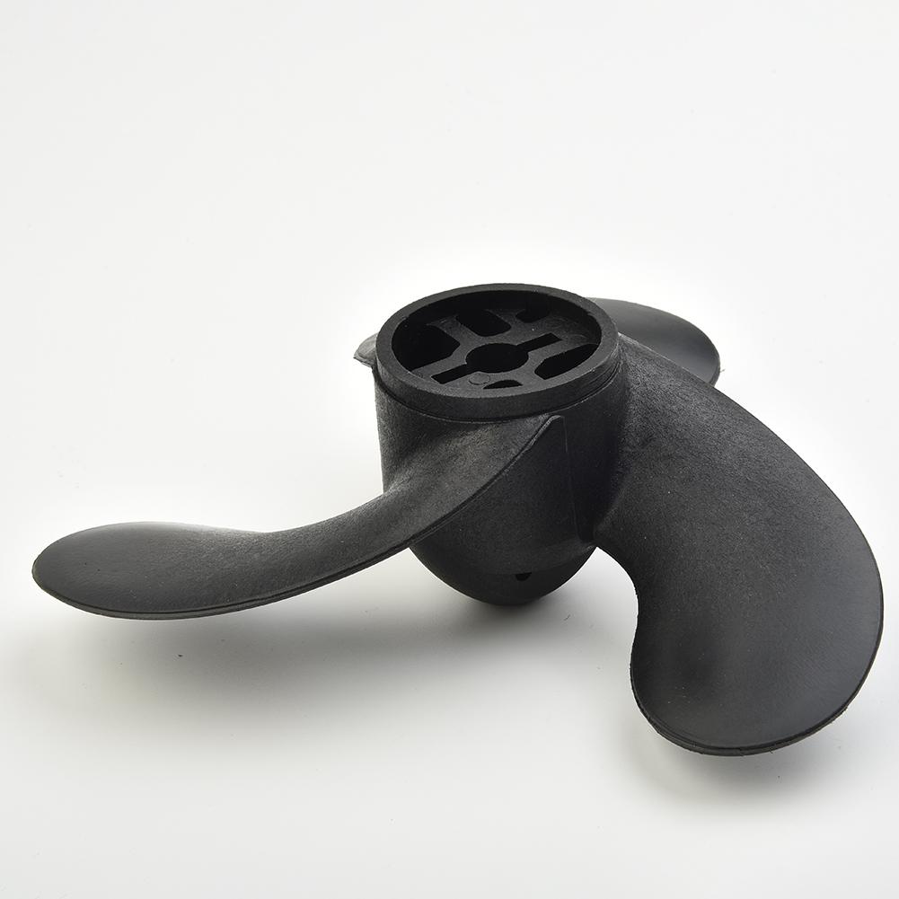 Tools Outboard Propeller 1pc Accessory Black Boat For Tohatsu 3.5HP Marine Nylon 47.05mm*78.05mm Practical Useful