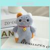 Cute Plush Cat Keychain Adorable Bell Charm Perfect Bag Accessory