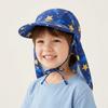 Flower Kids Beach Hat UV Protection Sunshade Swimming Cap Flap Cap Kids Sun Hat  Swimming