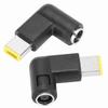 2PCs Power Adapter Connector Elbow DC7.9 x 5.5mm Square Plug Black PC Accessory for ThinkPad
