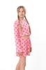 Girls Loungewear Set with Crop Top and Shorts, Summer 6497-097 HC