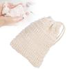 Natural Ramie Soap Bag Foaming Drying Soap Mesh Bath Exfoliating Massage Soap Saver Bag