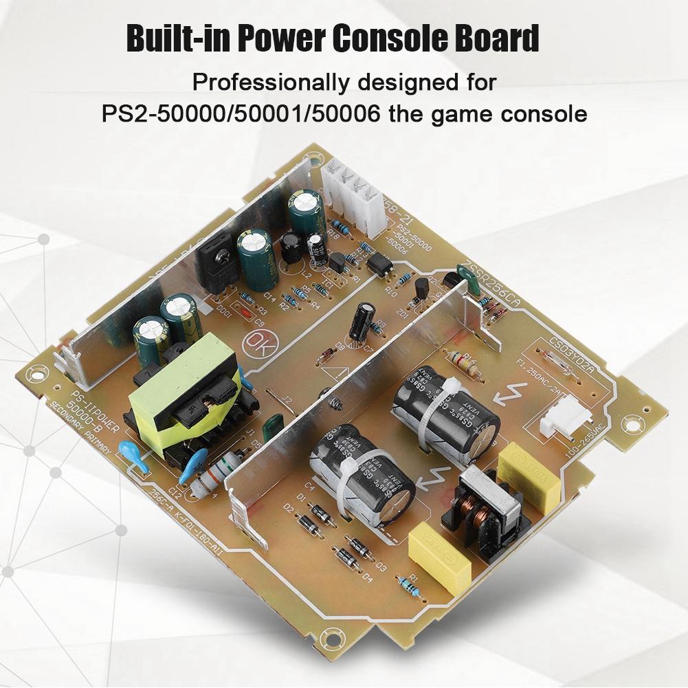 Přesná vestavěná napájecí deska Konzolová deska napájecího zdroje pro PS2-500005000150006