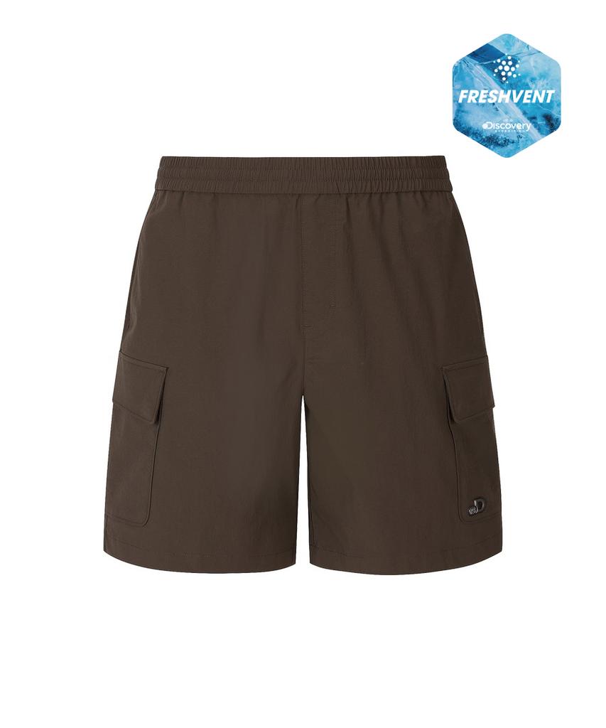 DISCOVERY EXPEDITION Men'S Freshvent Cargo Shorts (Brown)