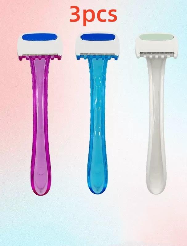 YS00015- --Dames Bikini Scheermes Scheerapparaat Privé Lichaamstrimmer Ideaal Voor Badkamers Wegwerpbaar Reis Veiligheid Scheren Haarverwijderaar