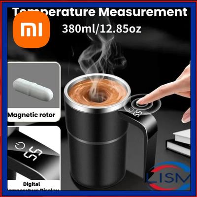 Xiaomi Tazza Elettrica Mini da 380ML per Caffè Auto-Miscelante IP67 Impermeabile per Alimenti Tazza da Caffè Ricaricabile USB Tazza Magnetica Automatica per Tè