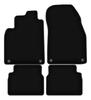 BASIC Black Velour Floor Mats For: Saab 9-3 II Y3SF Station Wagon, Sedan (2002-2014)