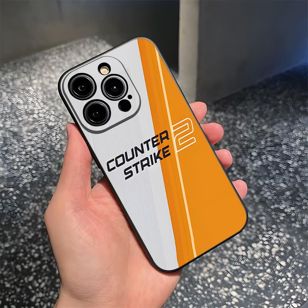 Game C-Counter-Strike CS2 Phone Case For 15 Pro Max Iphone 14 16 Pro Max 12 15 Plus 13 Pro 11 Xr X Xs 8 7 Plus Silicone Cover