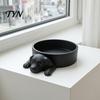 Functional Art for Balcony 3D Printed Labrador Dog Storage Tray, Cute Puppy Key Holder Decor, Creative Home Decor Ornament Shaped Catchall Bowl