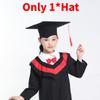 Performance Doctoral Master Gowns Kids Cosplay Costume Halloween Gift Party