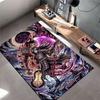 Samurai Warrior and Fiery Armor suitable as a non-slip mat for the living room or bedroom sofa
