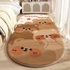 Cartoon Carpet Bedroom Bedside Carpet Children's Room Dirt Resistant and Non Slip Thick Floor Mat