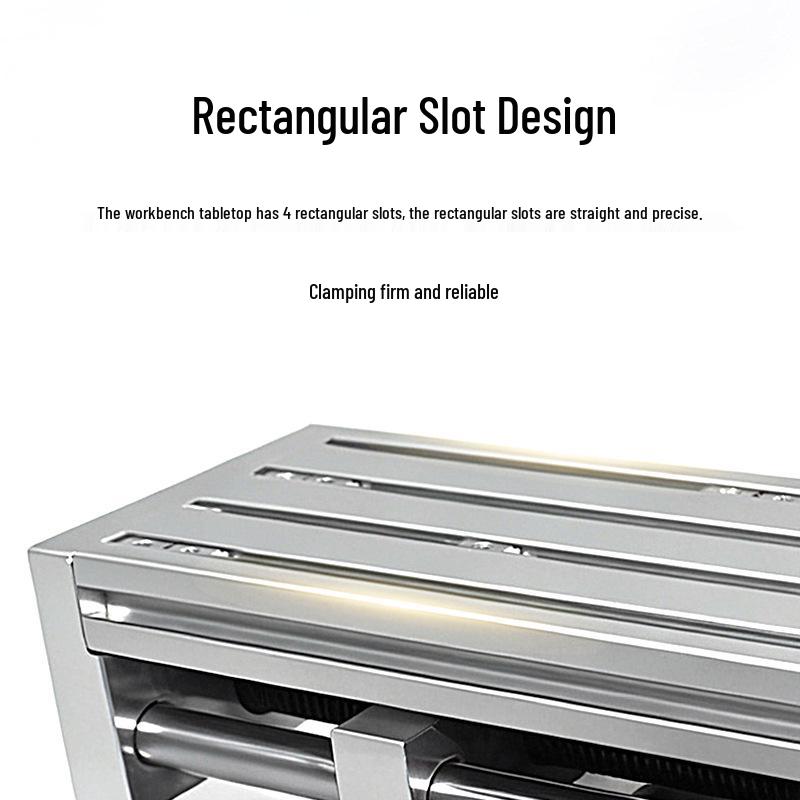 High-Precision Multifunctional Mini Milling Machine with Bench Drill Vise and XY Axis Dovetail Work Table