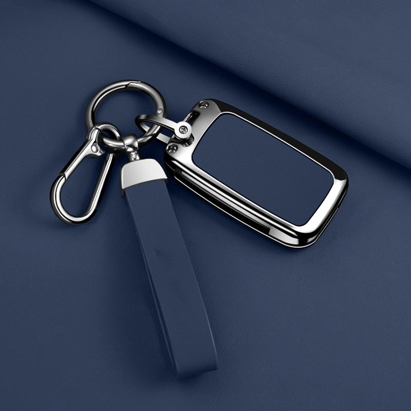 3 Button Zinc Alloy Leather Car Key Fob Case Lada Vesta Granta Xray Kalina Priora Sedan Sport Key Fob Car Key Box Cover