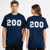 Chad Powers Glen Powell 200 Number T-Shirt Unisex Mesh Sport T Shirt Graphic Jersey Men Women Summer Short Sleeve O-neck Tees
