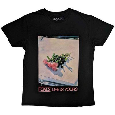 Foals Unisex T-Shirt: Life Is Yours (Medium)