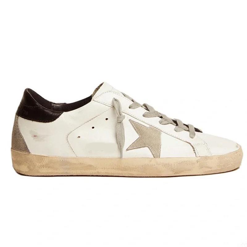 Leather Small Dirty Shoes Men's and Women's Star Shoes Dirty Shoes Casual Versatile Fashion Board Shoes White Shoes