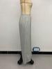 2025 Women's European & American Casual V-Waist Spliced Wide-Leg Pants