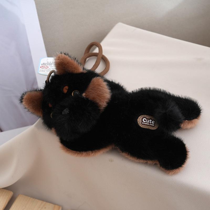 Plush Dog Toy Keychain With Pp Cotton Filling For Children And Gift Recipients