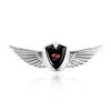 3D Wings Metal Shield Logo Metal Sticker Decorate Car Accessories For Kia Cerato
