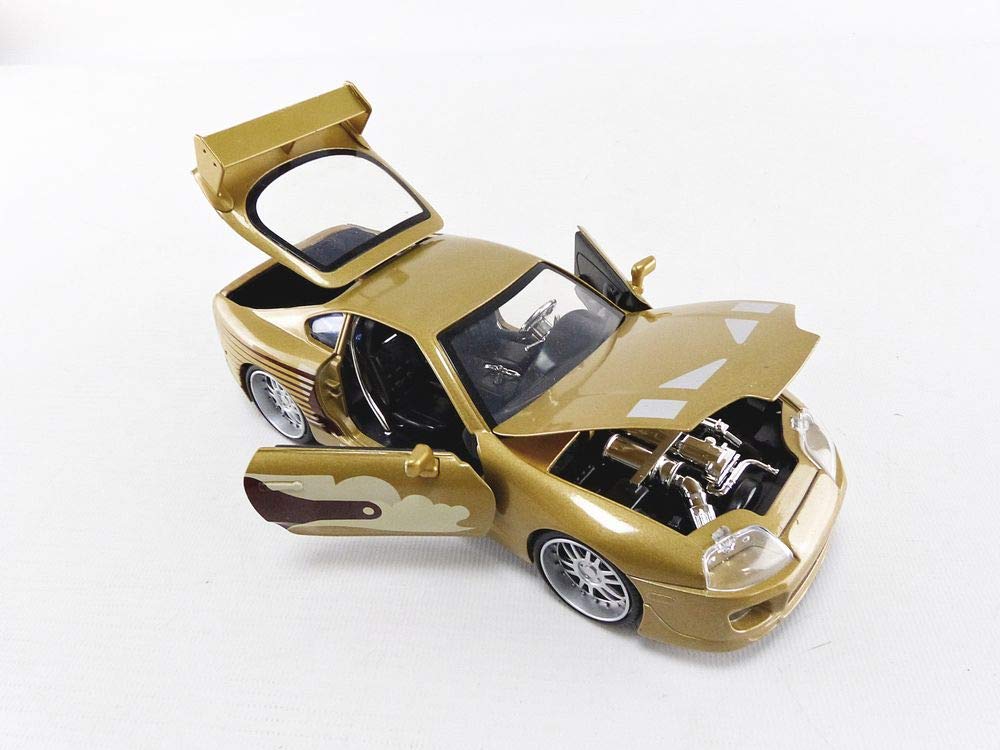 JADA TOYS 1/24 Scale Fast & Furious Slap Jack's Toyota Supra Diecast Model Car [Parallel Import]